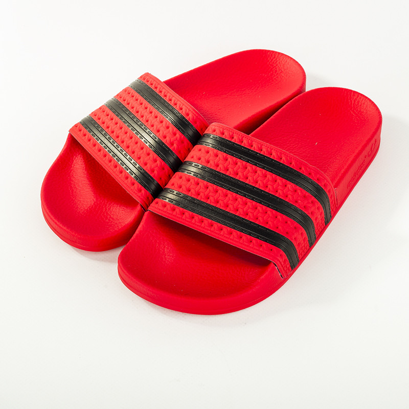 sandalias adidas rojas