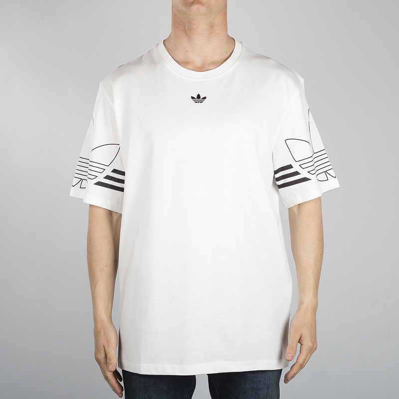 outline tee adidas