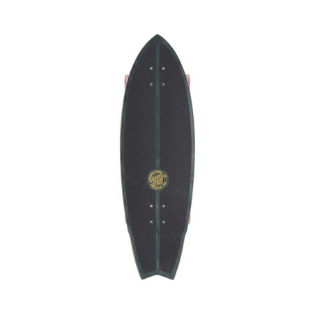 GLOW DOT SHARK 9.85 X 31.52 CARVER SURF SKATE