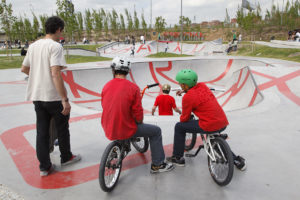 madrid rio skatepark