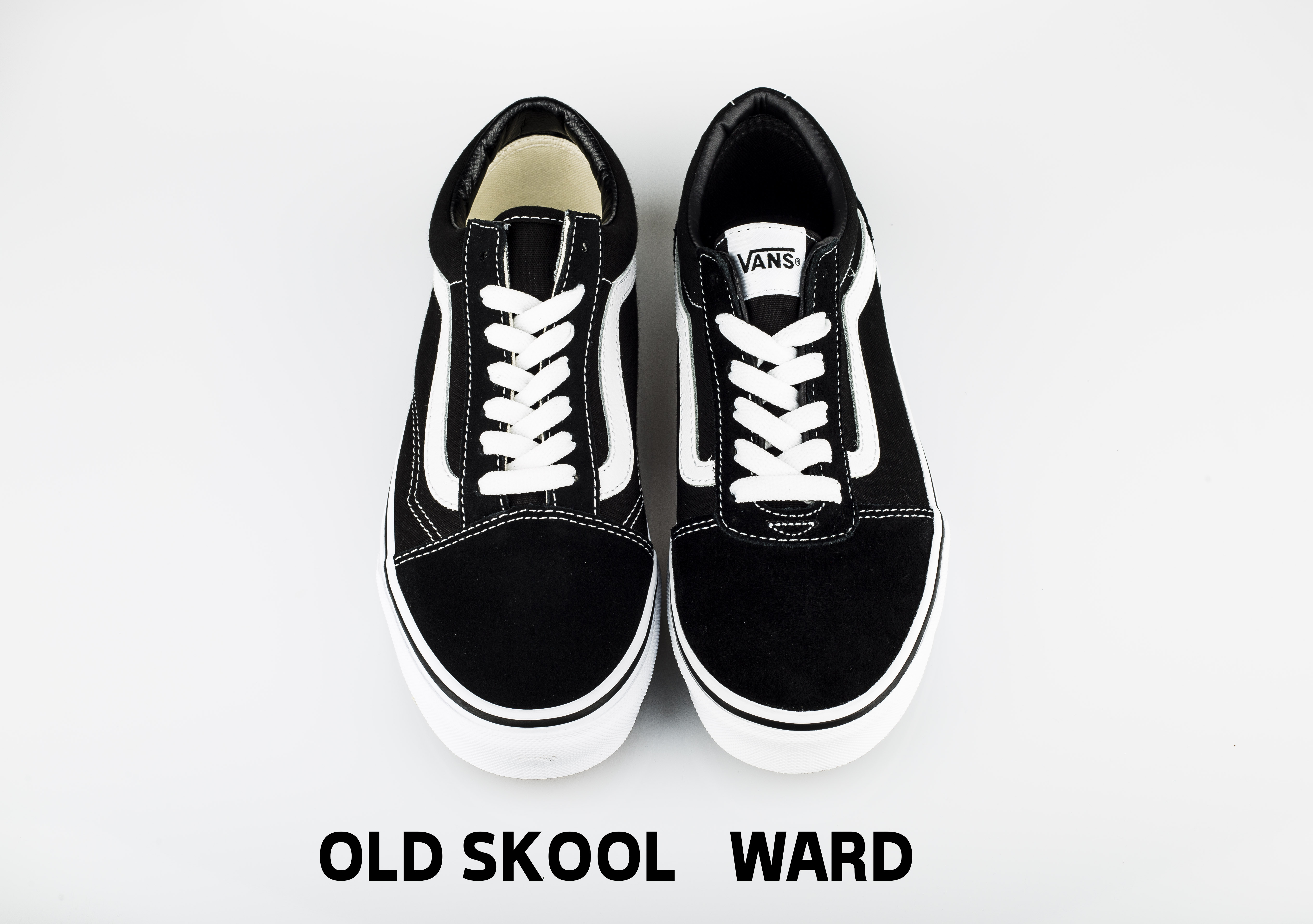 vans ward low vs old skool