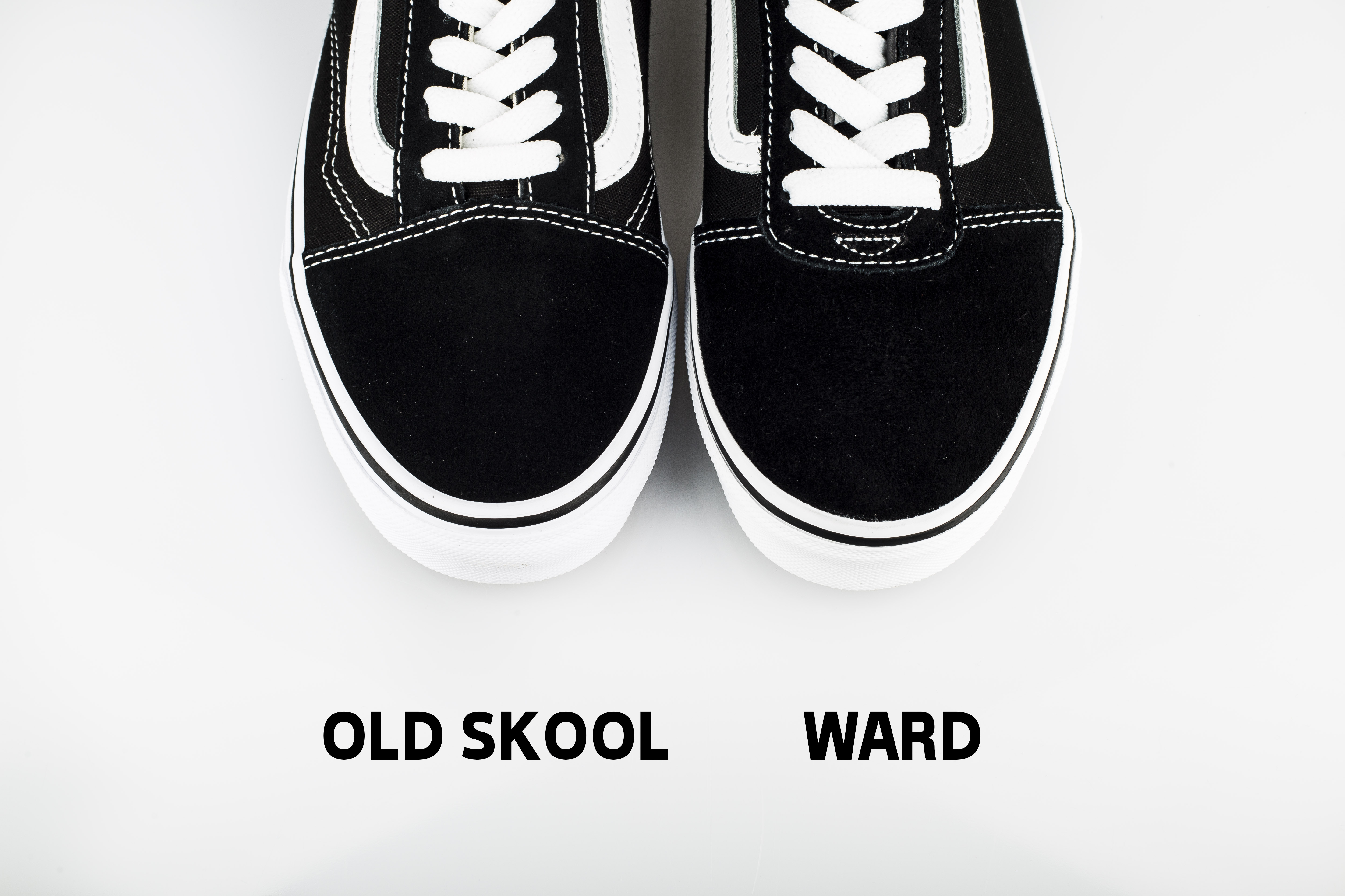 vans ward vs old skool difference
